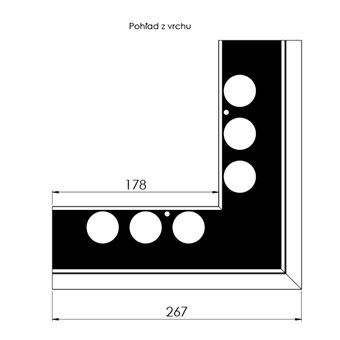 Outside corner 90° – MINI